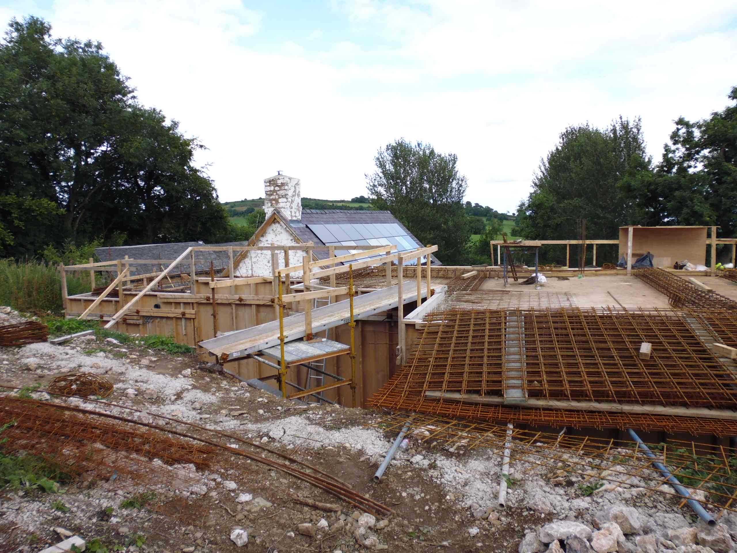 pic d   of roof build