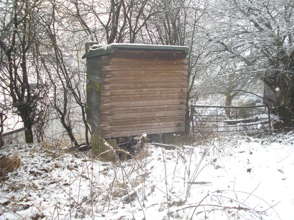 water tank up the hill